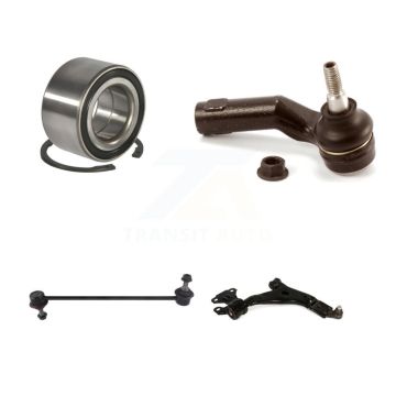 Front Right Bearing Lower Control Arm Outer Tie Rod & Link Kit For 2013-2019 Ford Escape K7T-103530