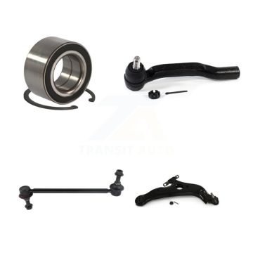 Front Right Bearing Lower Control Arm Outer Tie Rod Link Kit For 2004-2010 Toyota Sienna K7T-103533