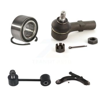 Front Right Bearing Lower Control Arm Outer Tie Rod & Link Kit For Volkswagen Jetta Golf K7T-103536