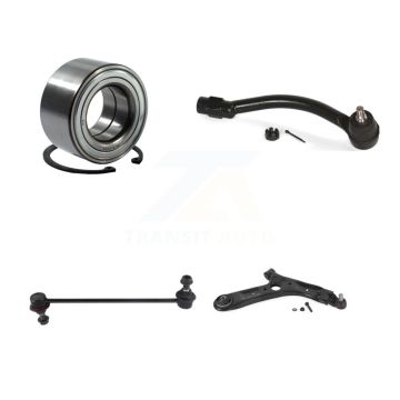 Front Right Bearing Lower Control Arm Ball Joint Outer Tie Rod & Link Kit For Kia Soul EV K7T-103552