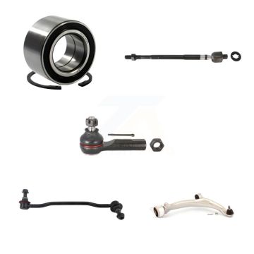 Front Right Bearing Lower Control Arm Tie Rod End Link Kit (5Pc) For Nissan Altima Maxima K7T-103559