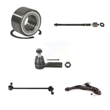 Front Right Bearing Lower Control Arm Tie Rod Link Kit (5Pc) For 1998-2002 Toyota Sienna K7T-103561