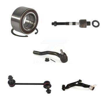 Front Right Bearing Lower Control Arm Tie Rod & Link Kit (5Pc) For 2009-2013 Mazda 6 2.5L K7T-103568