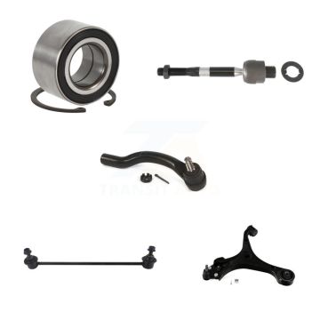 Front Right Bearing Lower Control Arm Tie Rod & Link Kit (5Pc) For Honda Civic Acura ILX K7T-103569