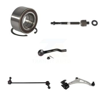 Front Right Bearing Lower Control Arm Tie Rod & Link Kit (5Pc) For Honda Pilot Acura MDX K7T-103579