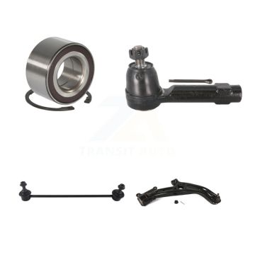 Front Right Bearing Lower Control Arm Outer Tie Rod End Link Kit For 2007-2008 Honda Fit K7T-103582