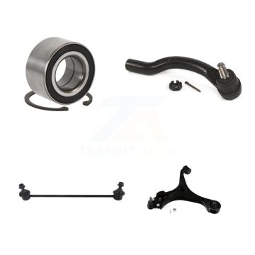 Front Right Bearing Lower Control Arm Outer Tie Rod & Link Kit For Honda Civic Acura ILX K7T-103593