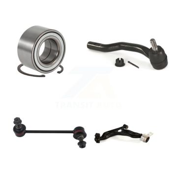 Front Right Bearing Lower Control Arm Outer Tie Rod & Link Kit For 2009-2013 Mazda 6 3.7L K7T-103596