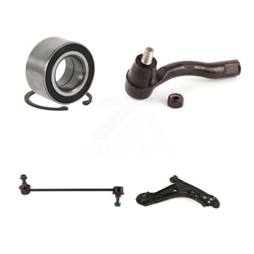 Front Right Bearing Lower Control Arm Outer Tie Rod & Link Kit For 04-07 Chevrolet Optra K7T-103598