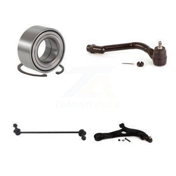 Front Right Bearing Lower Control Arm Outer Tie Rod & Link Kit For Kia Optima GAS engine K7T-103601