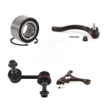 Front Right Bearing Lower Control Arm Outer Tie Rod End Link Kit For 2006-2011 Acura CSX K7T-103604