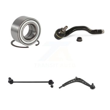 Front Right Wheel Bearing Lower Arm Outer Tie Rod Link Kit For 2001-2005 BMW 325xi 330xi K7T-103607