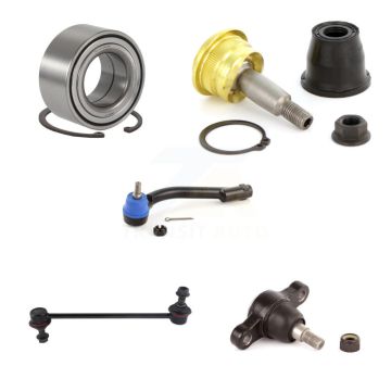 Front Left Bearing Upper Lower Ball Joint Outer Tie Rod End Link Kit (5Pc) For Kia Optima K7T-103642