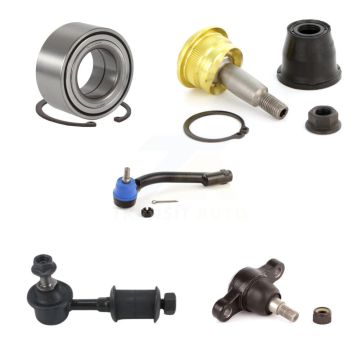 Front Left Bearing Upper Lower Ball Joint Outer Tie Rod End Link Kit (5Pc) For Kia Optima K7T-103643
