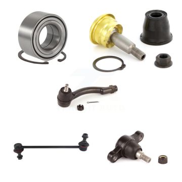 Front Right Bearing Upper Lower Ball Joint Outer Tie Rod & Link Kit (5Pc) For Kia Optima K7T-103660