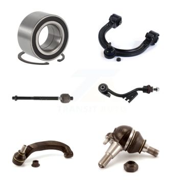 Front Left Bearing Upper Control Arm with BJ Lower Ball Joint Tie Rod Link Kit (6Pc) For K7T-103680
