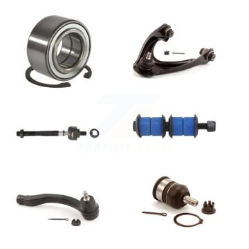 Front Left Bearing Upper Control Arm with BJ Lower Ball Joint Tie Rod Link Kit (6Pc) For K7T-103689