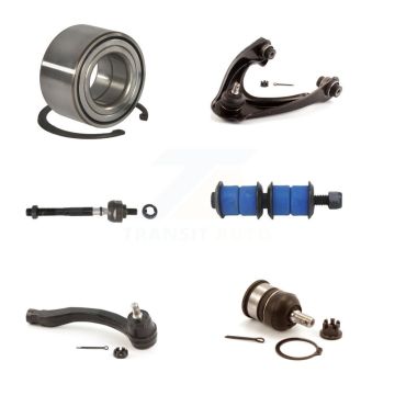 Front Left Bearing Upper Control Arm with BJ Lower Ball Joint Tie Rod Link Kit (6Pc) For K7T-103690