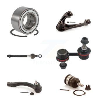 Front Left Bearing Upper Arm Lower Ball Joint Tie Rod Link Kit (6Pc) For 97-01 Honda CR-V K7T-103692