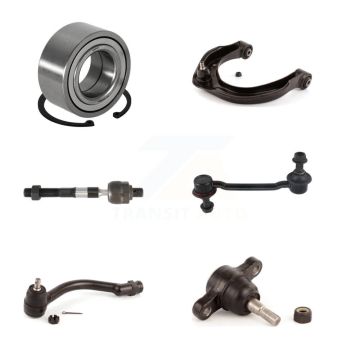 Front Left Bearing Upper Arm Lower Ball Joint Tie Rod & Link Kit (6Pc) For Hyundai Azera K7T-103694