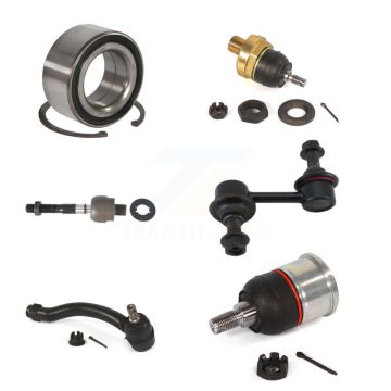 Front Left Bearing Upper Lower Ball Joint Tie Rod & Link Kit (6Pc) For 2009-2014 Acura TL K7T-103699