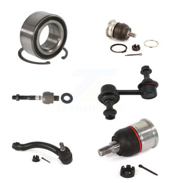Front Left Bearing Upper Lower Ball Joint Tie Rod & Link Kit (6Pc) For 2009-2014 Acura TL K7T-103700