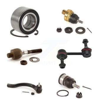 Front Left Bearing Upper Lower Ball Joint Tie Rod & Link Kit (6Pc) For Honda Accord Acura K7T-103709