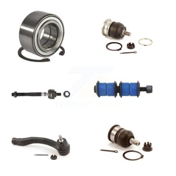 Front Left Bearing Upper Lower Ball Joint Tie Rod Link Kit (6Pc) For Acura Integra RS LS K7T-103721
