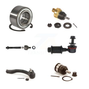 Front Left Bearing Upper Lower Ball Joint Tie Rod Link Kit (6Pc) For Acura EL Integra del K7T-103722