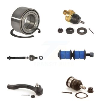 Front Left Bearing Upper Lower Ball Joint Tie Rod Sway Bar Link Kit (6Pc) For Honda Civic K7T-103725