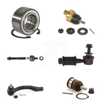 Front Right Bearing Upper Lower Ball Joint Tie Rod & Link Kit (6Pc) For Acura EL Integra K7T-103738