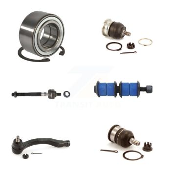 Front Right Bearing Upper Lower Ball Joint Tie Rod Link Kit (6Pc) For Acura Integra RS LS K7T-103739