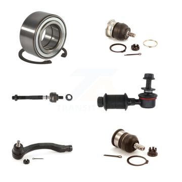 Front Right Bearing Upper Lower Ball Joint Tie Rod Link Kit (6Pc) For Acura Integra Honda K7T-103740