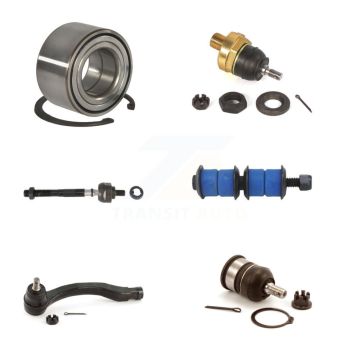 Front Right Wheel Bearing Upper Lower Ball Joint Tie Rod & Link Kit (6Pc) For Honda Civic K7T-103741