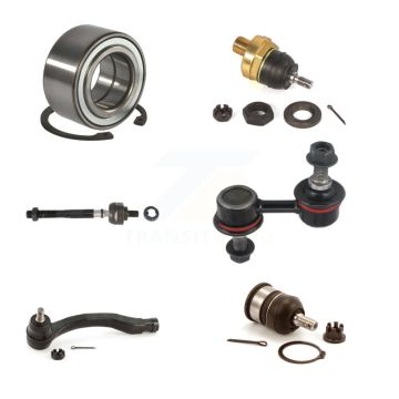 Front Right Bearing Upper Lower Ball Joint Tie Rod End Link Kit (6Pc) For Honda Civic Si K7T-103744