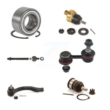 Front Right Bearing Upper Lower Ball Joint Tie Rod & Link Kit (6Pc) For 97-01 Honda CR-V K7T-103746