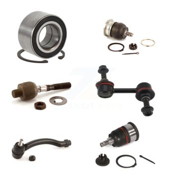 Front Right Bearing Upper Lower Ball Joint Tie Rod Link Kit (6Pc) For 2004-2006 Acura TL K7T-103751