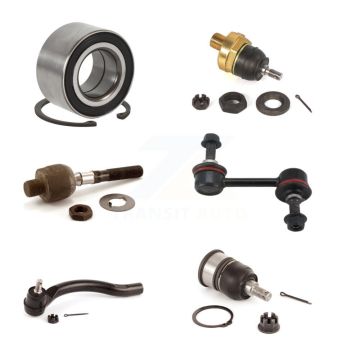 Front Right Bearing Upper Lower Ball Joint Tie Rod Link Kit (6Pc) For Honda Accord Acura K7T-103752