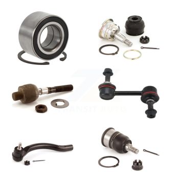 Front Right Bearing Upper Lower Ball Joint Tie Rod Link Kit (6Pc) For Honda Accord Acura K7T-103753
