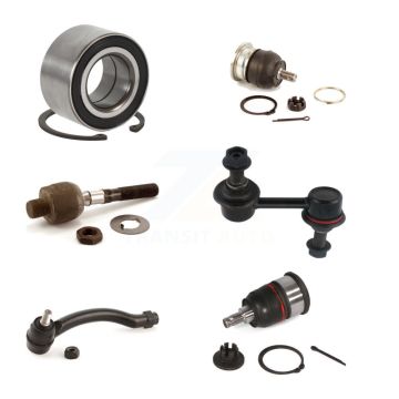 Front Right Bearing Upper Lower Ball Joint Tie Rod Link Kit (6Pc) For 2007-2008 Acura TL K7T-103759