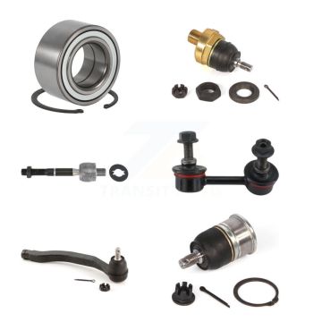 Front Right Bearing Upper Lower Ball Joint Tie Rod Link Kit (6Pc) For Honda Accord Acura K7T-103761