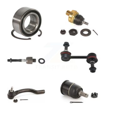Front Right Bearing Upper Lower Ball Joint Tie Rod Link Kit (6Pc) For 08-12 Honda Accord K7T-103765