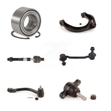 Front Right Bearing Upper Arm Lower Ball Joint Tie Rod Link Kit (6Pc) For Hyundai Sonata K7T-103767