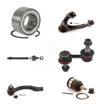 Front Right Bearing Upper Arm Lower Ball Joint Tie Rod End Link Kit (6Pc) For Honda CR-V K7T-103772