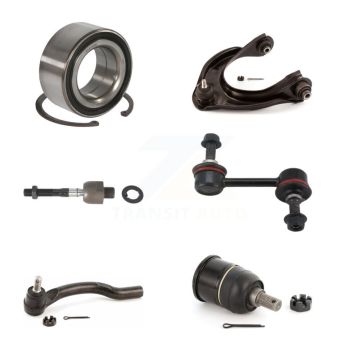 Front Right Bearing Upper Arm Lower Ball Joint Tie Rod & Link Kit (6Pc) For Honda Accord K7T-103775