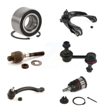 Front Right Bearing Upper Arm Lower Ball Joint Tie Rod Link Kit (6Pc) For 07-08 Acura TL K7T-103777