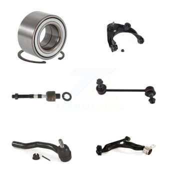 Front Right Bearing Lower Upper Control Arm Tie Rod Link Kit (6Pc) For 09-13 Mazda 6 3.7L K7T-103784