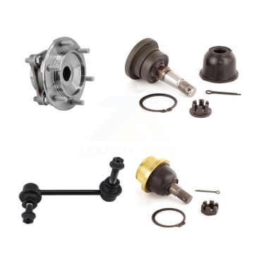 Front Left Hub Bearing Upper Lower Ball Joint & Link Kit For 2005-2023 Toyota Tacoma 4WD K7T-103798