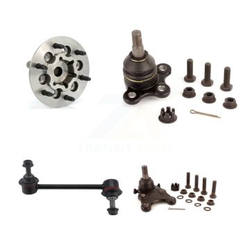Front Left Hub Bearing Upper Lower Ball Joint Link Kit For Chevrolet Colorado GMC Canyon K7T-103802