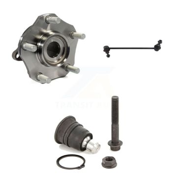 Front Left Hub Bearing Lower Ball Joint Sway Bar Link Kit For Nissan Rogue Sport Qashqai K7T-103817